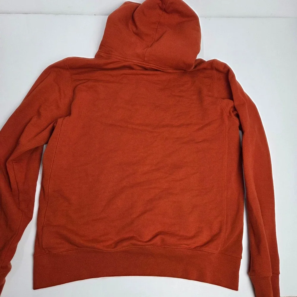The North Face‎ Men's Orange Pullover Hoodie Size Medium